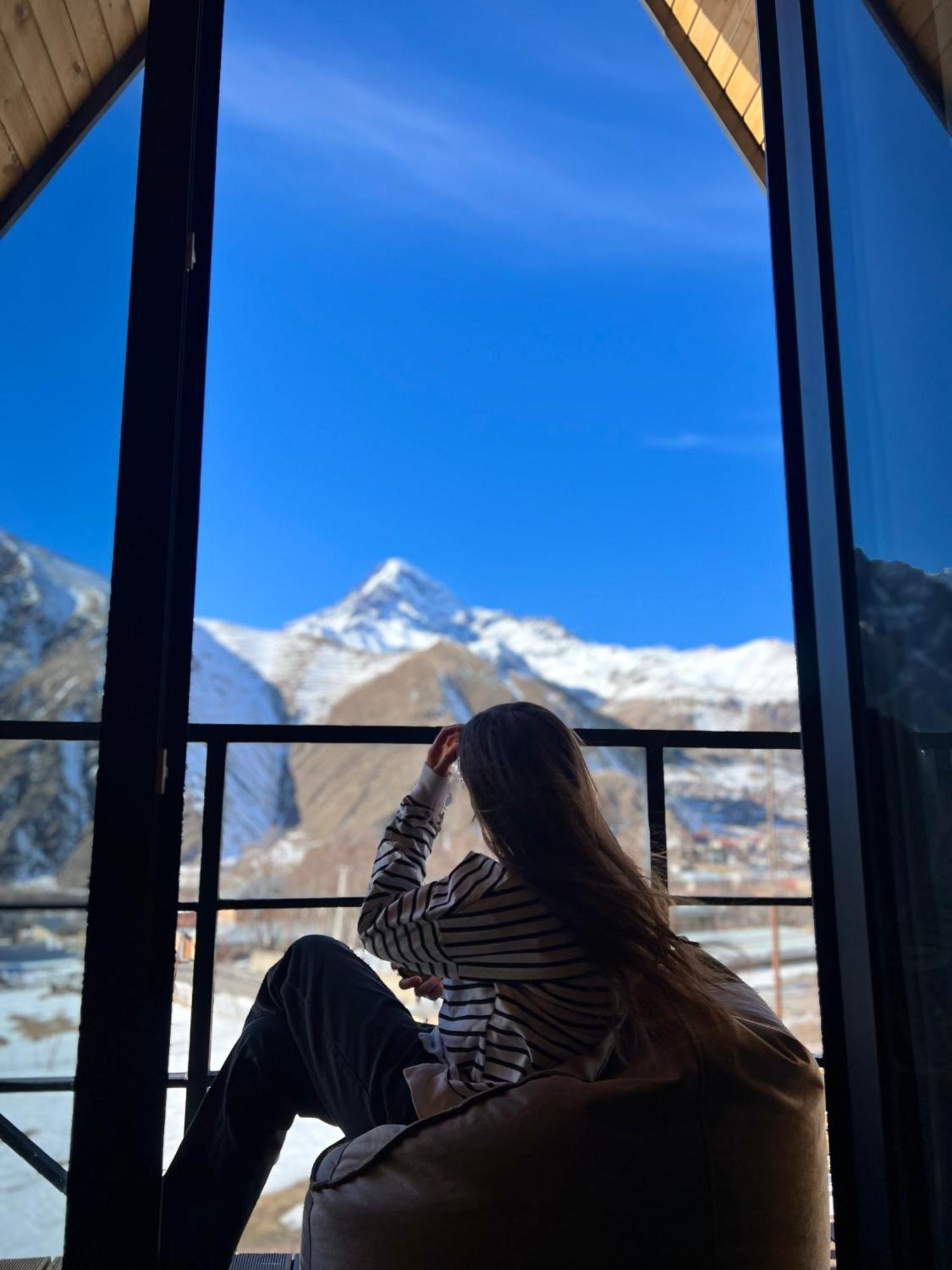 Sunset Cottage Kazbegi Esterno foto